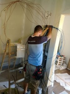 elektroinštalácia rodinného domu