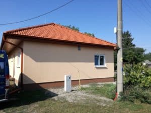 elektrická prípojka rodinný dom