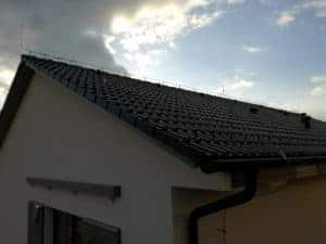 bleskozvod montáž - strecha