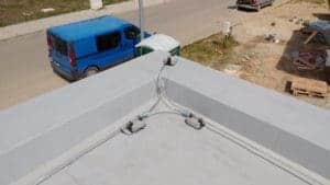 bleskozvod na rodinnom dome Uchytenie bleskozvodovej sústavy na streche