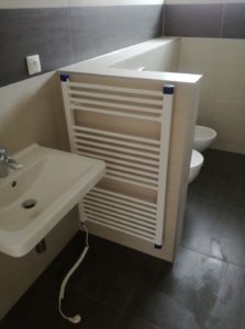 Elektroinštalácia rodinného domu - nástenné vykurovanie