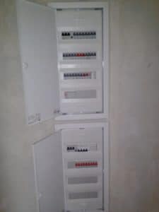elektroinštalačné práce - rozvodnica RD