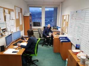 technické oddelenie a komunikácia