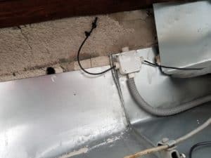 teplotné čidlo a rozvody