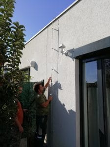 Zvody na podperách vedenia PV01