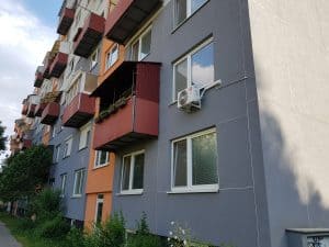Klimatizácie na bytovke