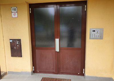 Domáci telefón pre bytovky GOLMAR GB2 – realizácia Zvolen