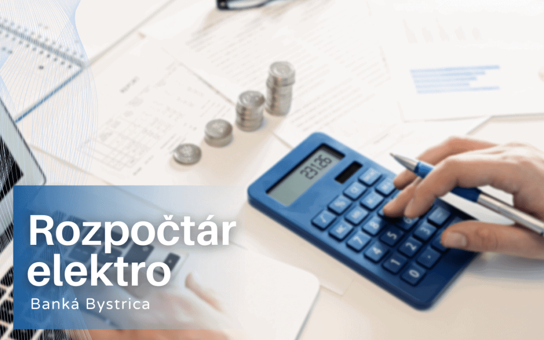 ROZPOČTÁR elektro – TPP zamestnanec
