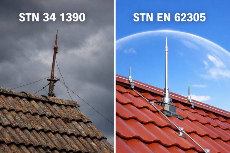 Bleskozvody norma: Kompletný audit