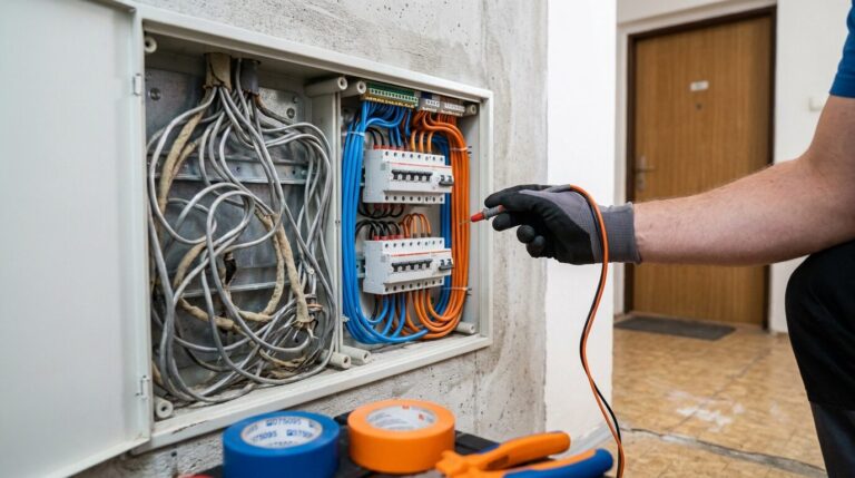 Rekonštrukcia elektroinštalácie v paneláku: cena, postup a etapy pre SVB
